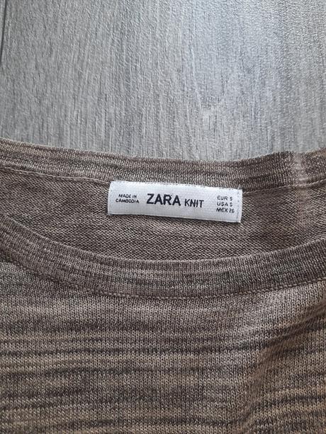 Zara tričko s dlhším zadkom, zara,s