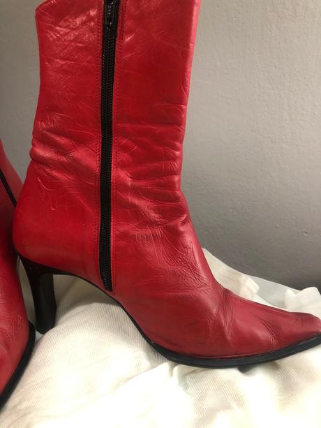 Kožené čižmičky., 37