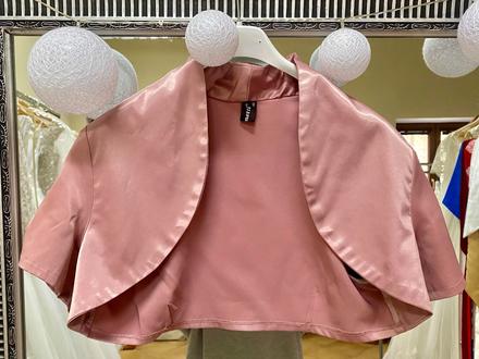 Bolerko v staroružovej farbe - m, l až xl, l