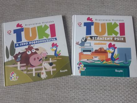 Knihy ťuki 2ks,