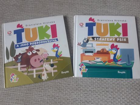 Knihy ťuki 2ks,
