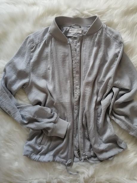 Lahučká nenosená bomberka, h&m,170 / m / s