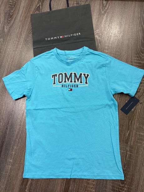 Tommy hilfiger chlapcenske tričko na 14/16 rokov, tommy hilfiger,164