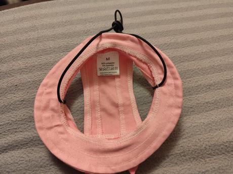 Bledo ružová čapica pre malého psíka, vel.m, 