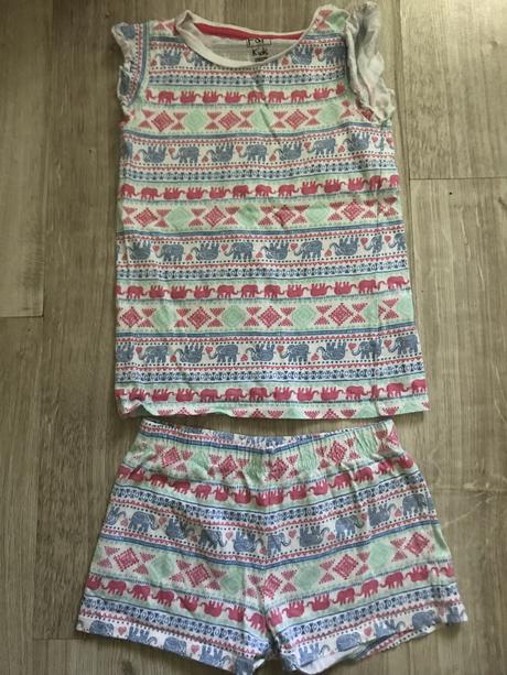 Pyzamko letné sloník 6-7 rokov, f&f,122