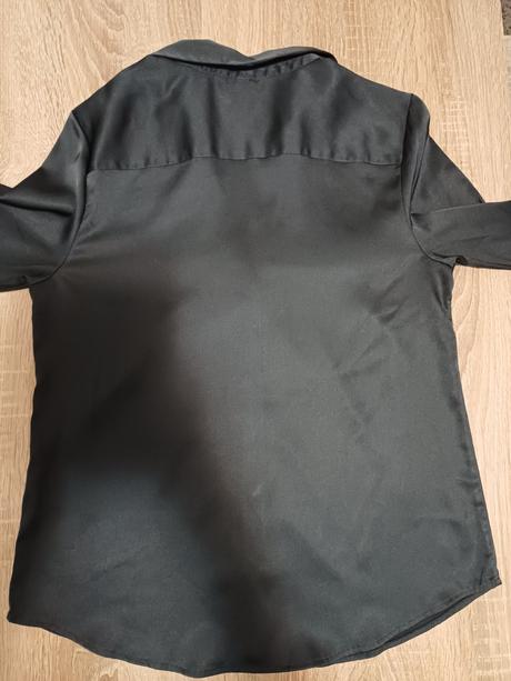 Tmavomodra bluzka, h&m,s