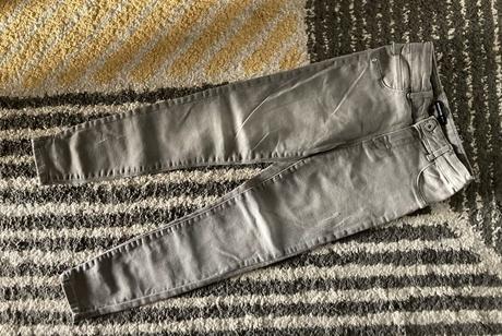 Šedé skinny rifle, reserved,140