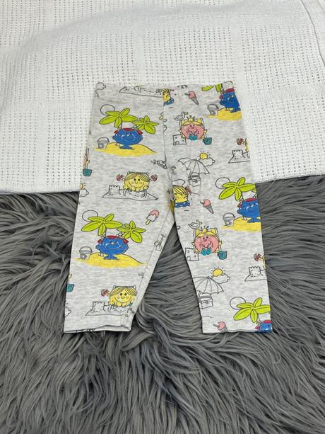Dievčenské vzorované legíny (3-6 mes.), sanrio,68