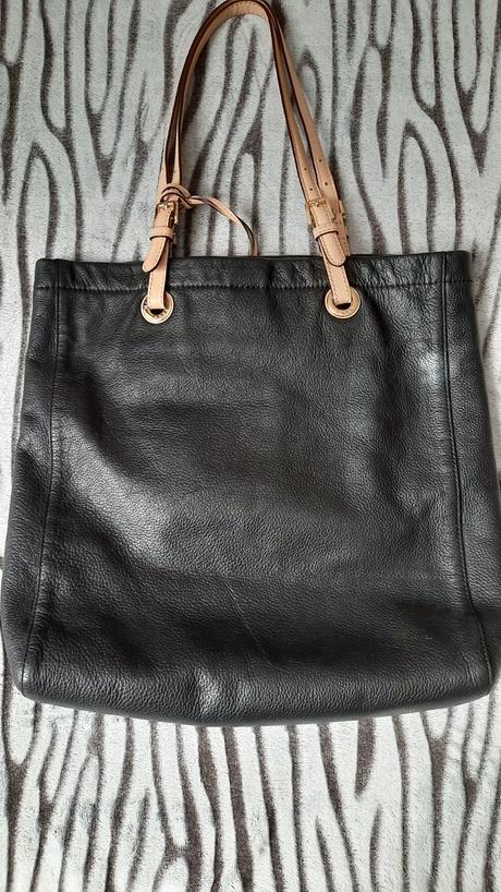 Kožená tote bag michael kors, michael kors