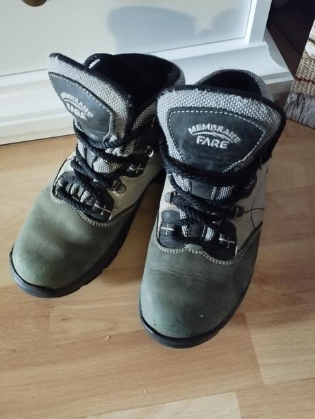 Zimné kožené topánky č.38.5, fare,38