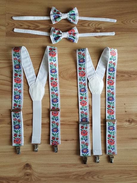 Pánsky/detský folklórny motýlik, 