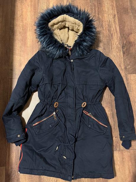 Zimná bunda modrá, m