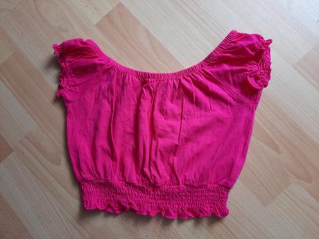 Dievčenské crop tričko, terranova,110