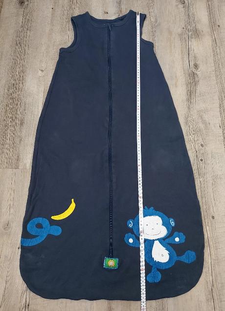 Tmavomodrý letný spací vak, lupilu