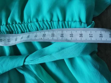 Tyrkysové šaty vila, vl, l