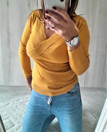 Horčicový sveter killah-m, m