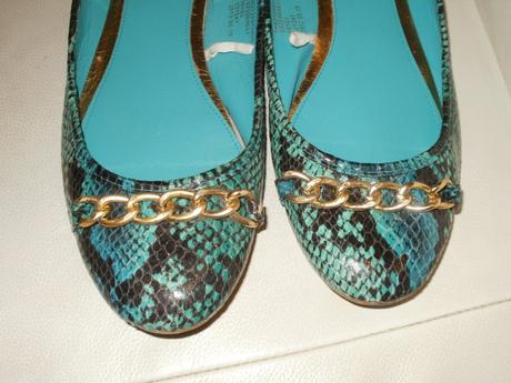 Tyrkysové balerínky, f&f,38