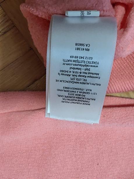 Ralph lauren bear dievčenská mikina 5 rokov, ralph lauren,116
