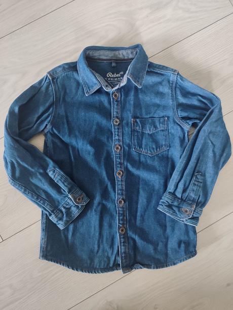 Košeľa riflova, primark,110