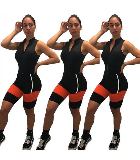 Súprava legíny +crop top, m