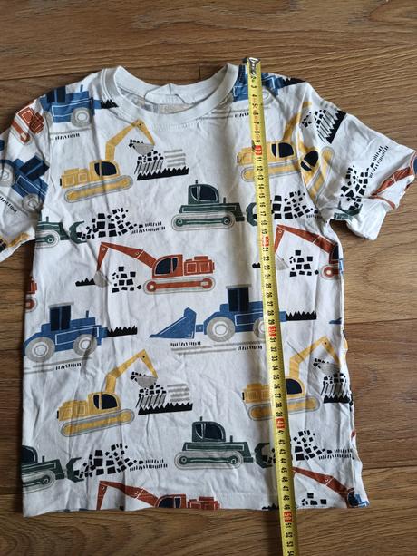 Tričko s autami 122/128, h&m,128