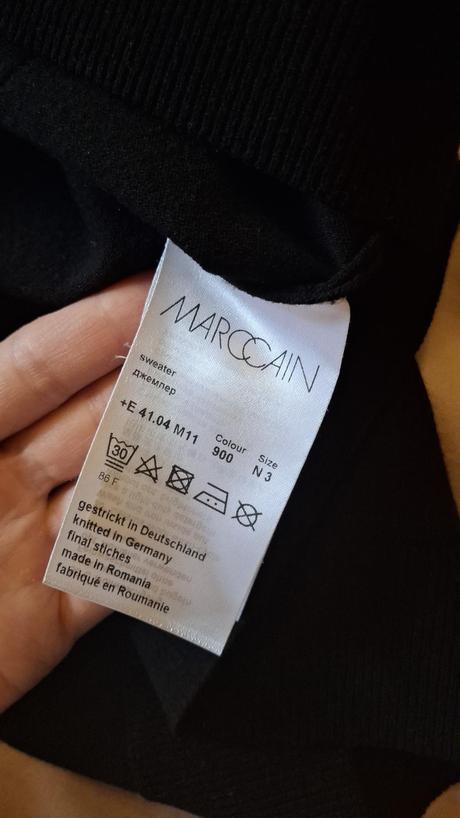 Čierny pulover marc cain  m, m