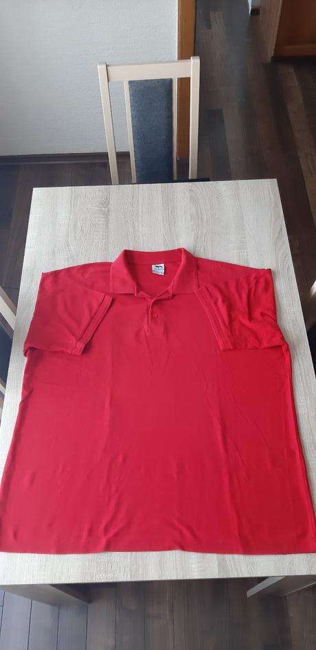 2x červené polo tričko 4xl, 4xl