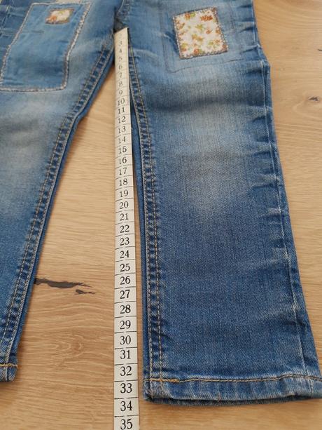 Rifle s nášivkami, h&m,92