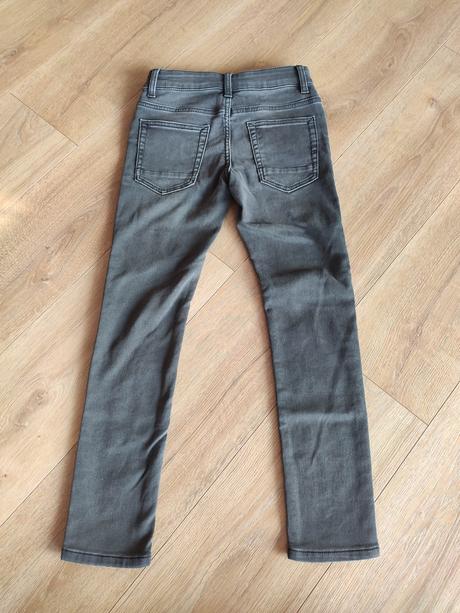 Rifle šedé, veľ. 140 cm, skinny, c&a, c&a,140