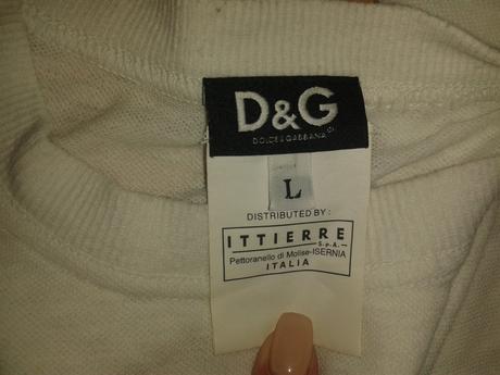 Biele tricko, d&g, l
