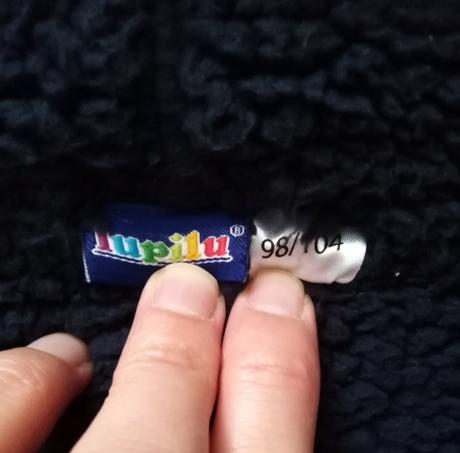 Pletený podšitý svetrík, lupilu,104