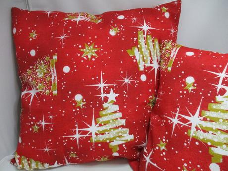 Vianočná obliečka červeno bielo zlatá,dve veľkosti, 