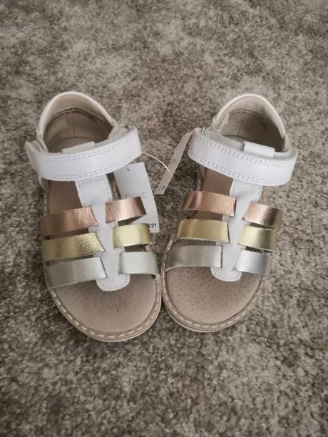 Kožené sandálky, s poštou, next,25