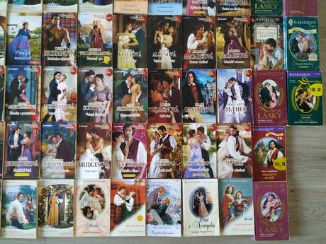 Historická romanca- harlequin, 