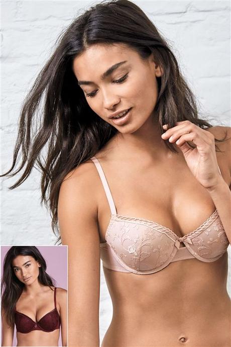 2 pack čipkových podprseniek next uk, next,75b