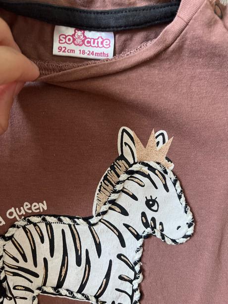 Tricko so zebrou, 92, pepco,92