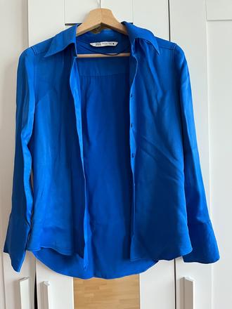 Saténová košeľa zara, zara,s