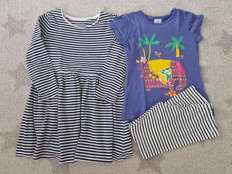 Šaty+leginy+tričko, f&f,116