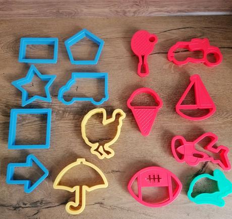 Vykrajovacky 15 kusov, 