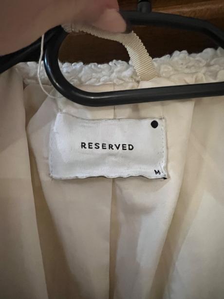 Teplý kvalitny kabát, reserved,m