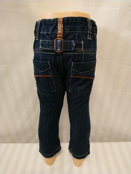 Detské tmavo modré rifle, next, 9-12 m, 80 cm, next,80