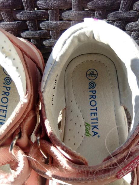 Protetika sandalky 26, protetika,26