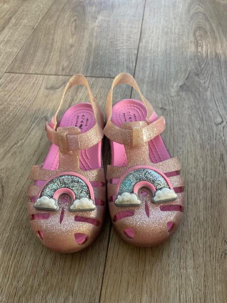 Gumené sandálky, crocs,28