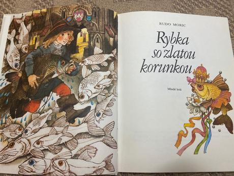 Rybka so zlatou korunkou moric rudo,