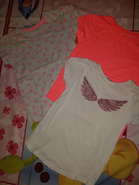 3 krat tričko s krátkym rukávom, 110