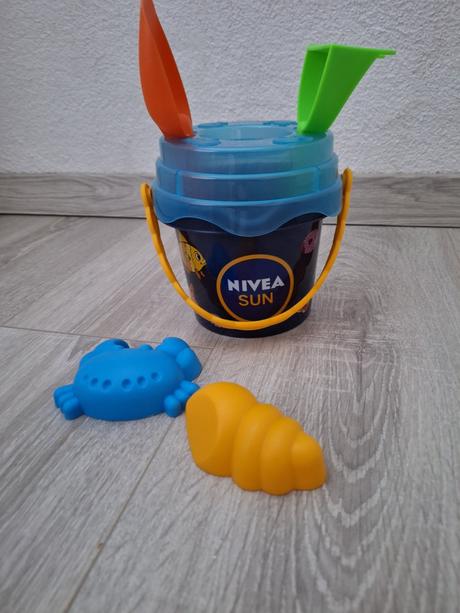 Vedierko nivea do piesku, do vody,