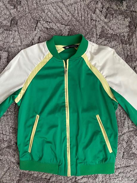 Saténová bombera, zara,xs