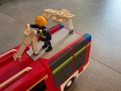 Playmobil veľké hasičské auto,