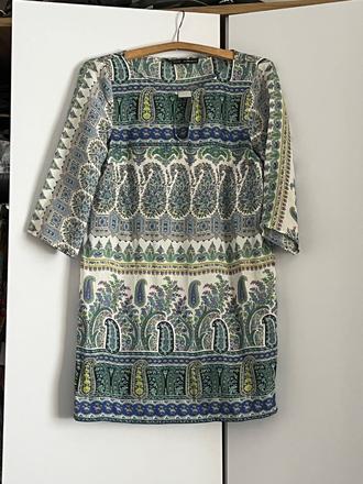 Zara dlhsia boho etno hippie tunika tricko bluzka, zara,m