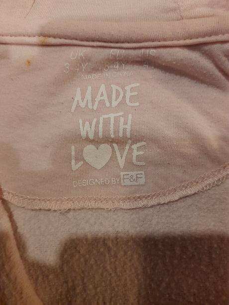 Mierne zateplená mikina, f&f,104